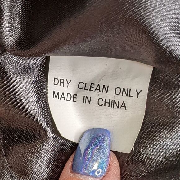 Vintage NASCAR 2000 Black Jeff Hamilton Leather Jacket - Picture 7 of 7